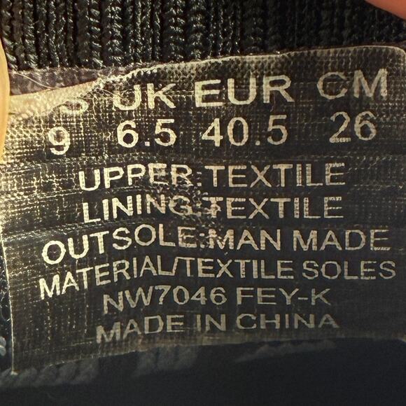 U.S. Polo Assassin Black White Slip On Sneakers NW7046 FEY-K Women's Size 9 - Picture 8 of 9